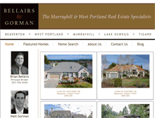 Tablet Screenshot of beavertonhomes.com